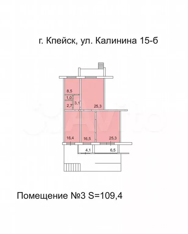 Свободного назначения, 109.4 м - Фото 0