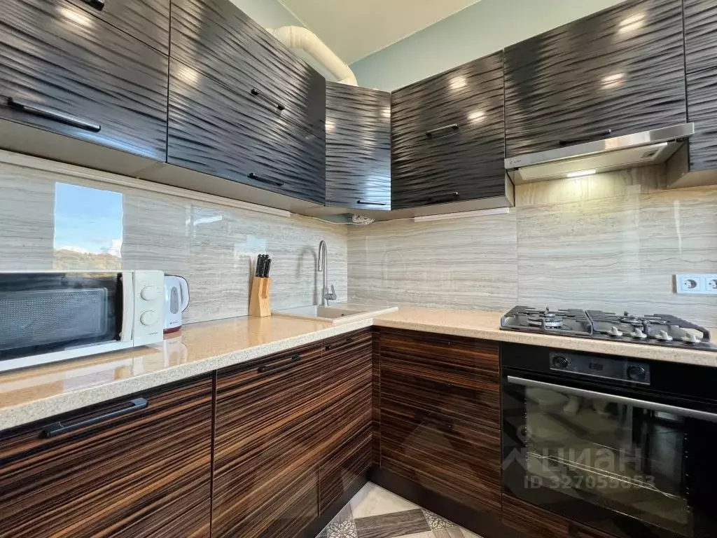 1-к кв. Краснодарский край, Сочи Яна Фабрициуса мкр, ул. Метелева, 1 ... - Фото 2