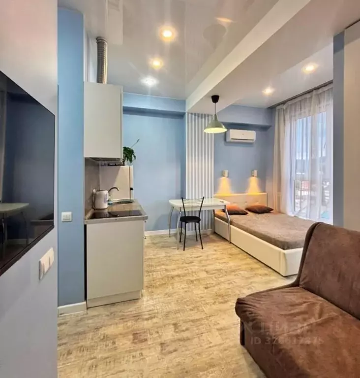 Студия Краснодарский край, Сочи ул. Гастелло, 28к2 (25.1 м) - Фото 2