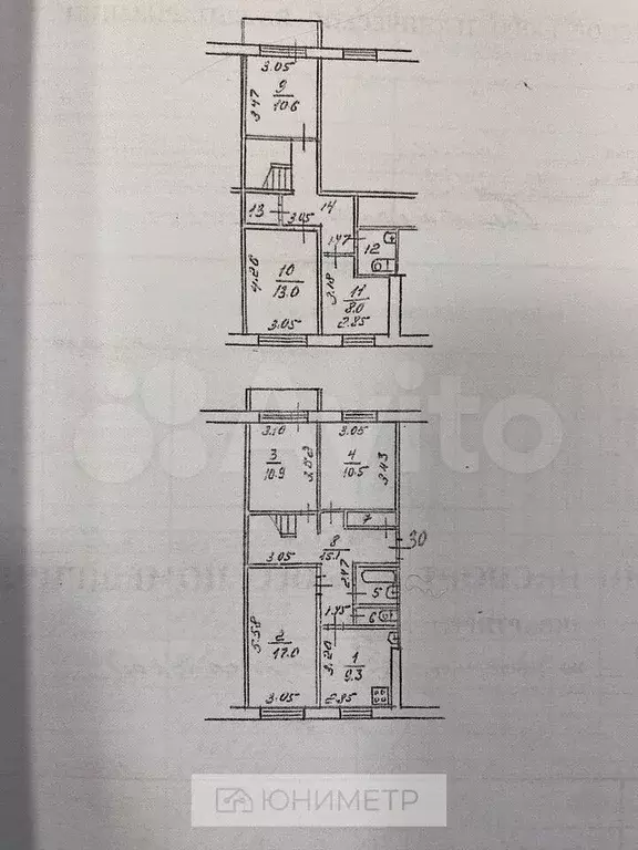 5-к. квартира, 111 м, 5/6 эт. - Фото 0