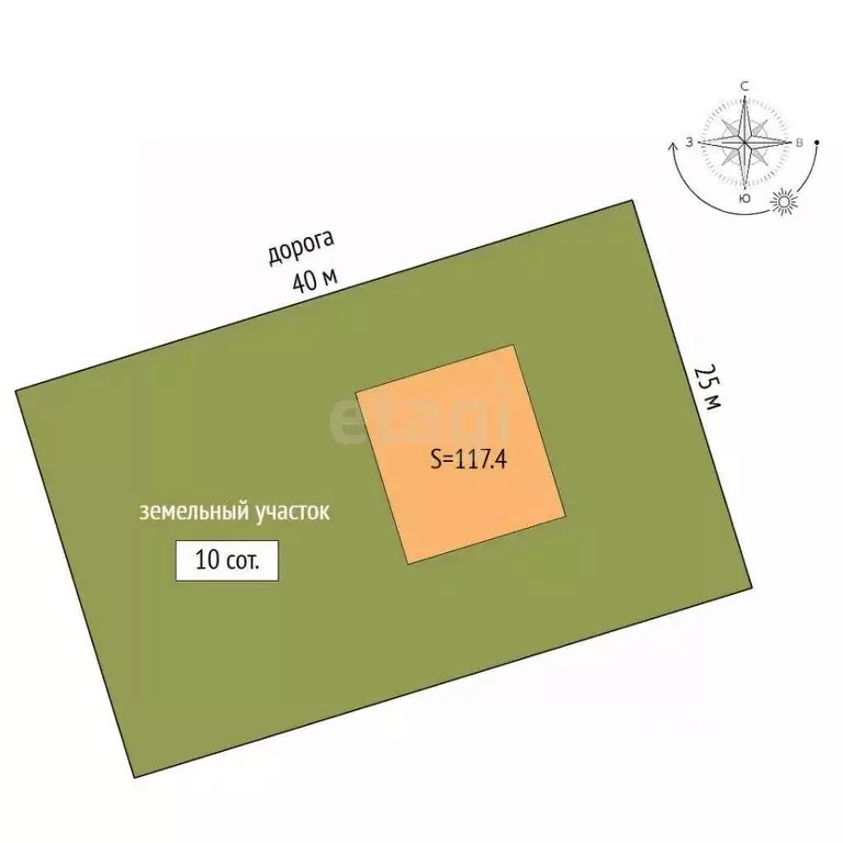 Дом в Крым, Бахчисарайский район, Куйбышевское с/пос, с. Танковое ул. ... - Фото 2