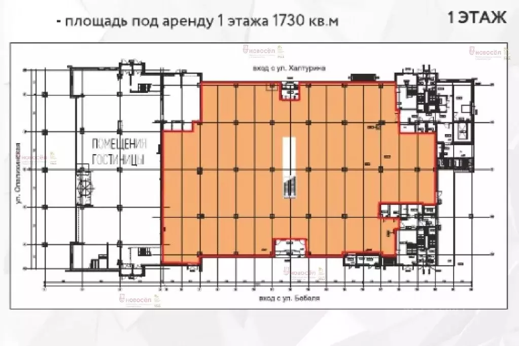 Торговая площадь в Свердловская область, Екатеринбург ул. Бебеля, 59 ... - Фото 1