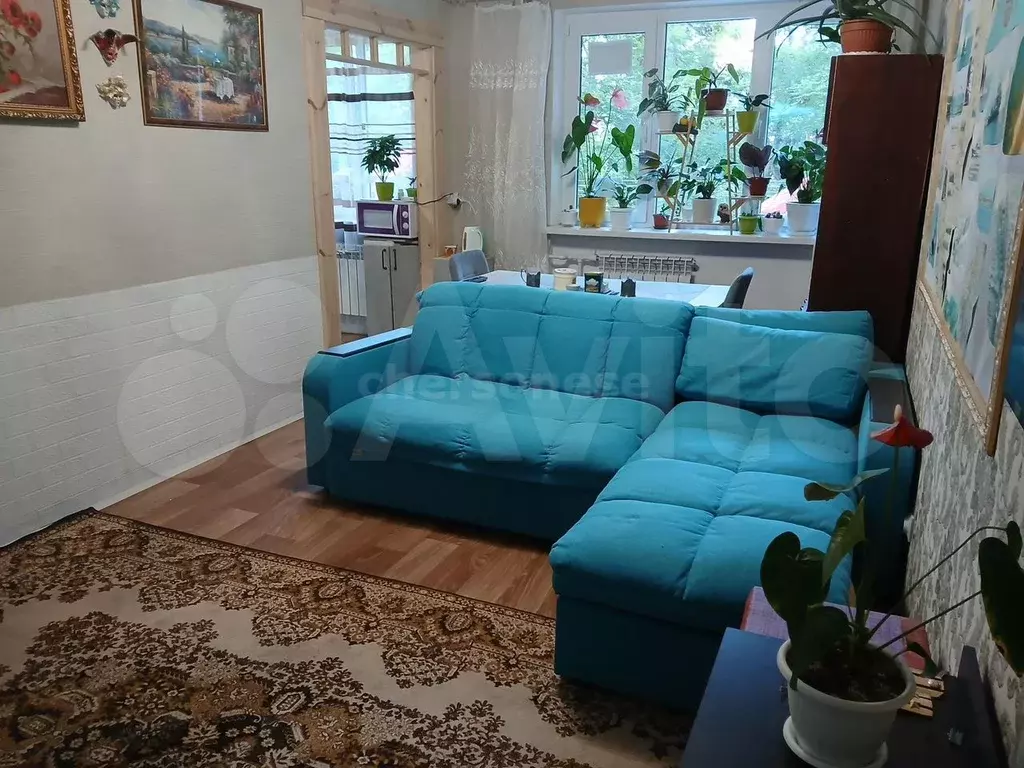 3-к. квартира, 54 м, 1/5 эт. - Фото 0