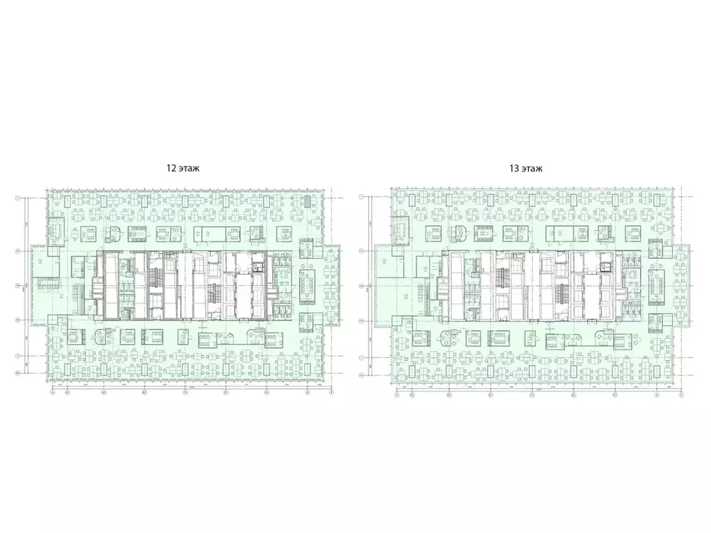 Офис в Москва 1-й Красногвардейский проезд, 22с2 (4976 м) - Фото 2