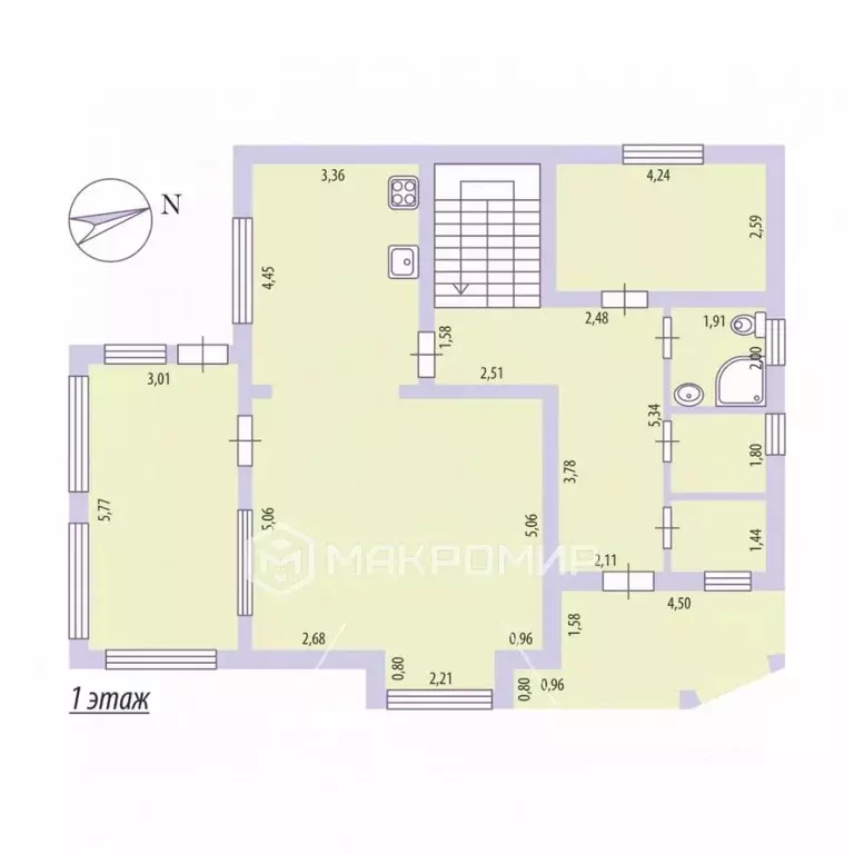 Коттедж в Ленинградская область, Выборгский район, Рощино пгт ул. ... - Фото 2