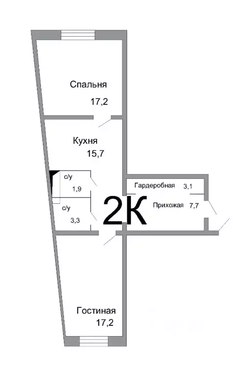 2-к кв. Ставропольский край, Кисловодск просп. Победы, 43А (65.9 м) - Фото 0