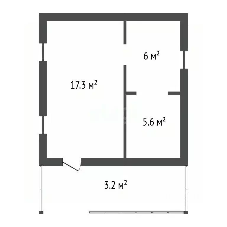 Дом в Красноярский край, Красноярск Мебельщик СНТ, 73А (45 м) - Фото 2