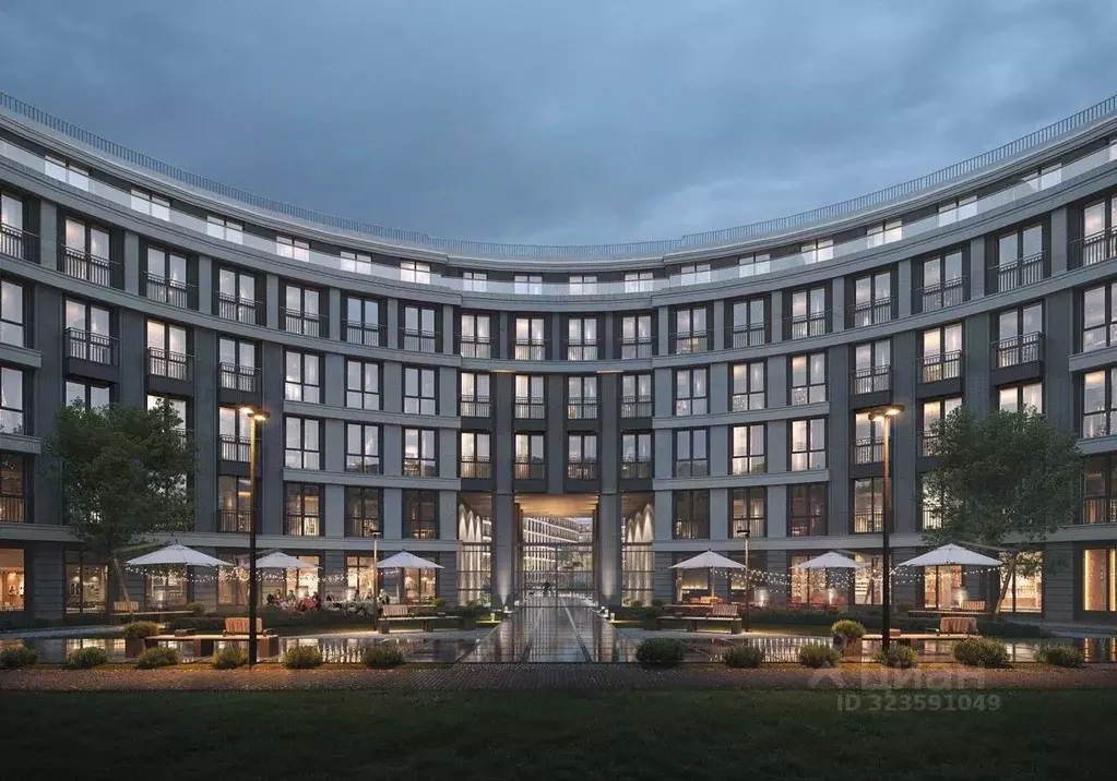 Студия Санкт-Петербург ул. Профессора Попова, 38 (24.56 м) - Фото 2