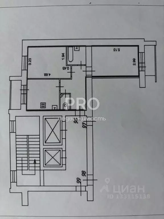 2-к кв. Ярославская область, Ярославль ул. Бабича, 4к2 (57.3 м) - Фото 2