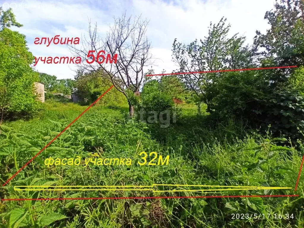 Участок в Краснодарский край, муниципальный округ Анапа, хутор Усатова ... - Фото 1