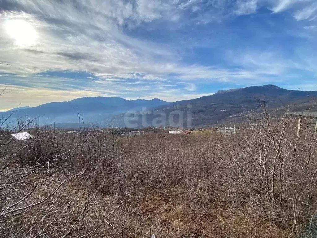 Участок в Крым, Алушта городской округ, с. Лучистое пер. Красивый (8.0 ... - Фото 0