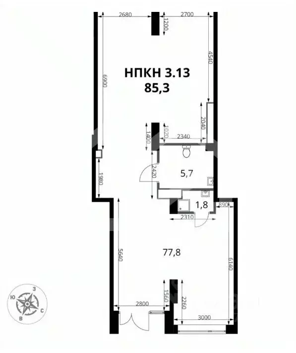 Торговая площадь в Московская область, Ленинский городской округ, д. ... - Фото 2
