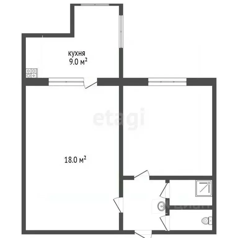 Комната Ростовская область, Ростов-на-Дону ул. Штахановского, 14/2 ... - Фото 2