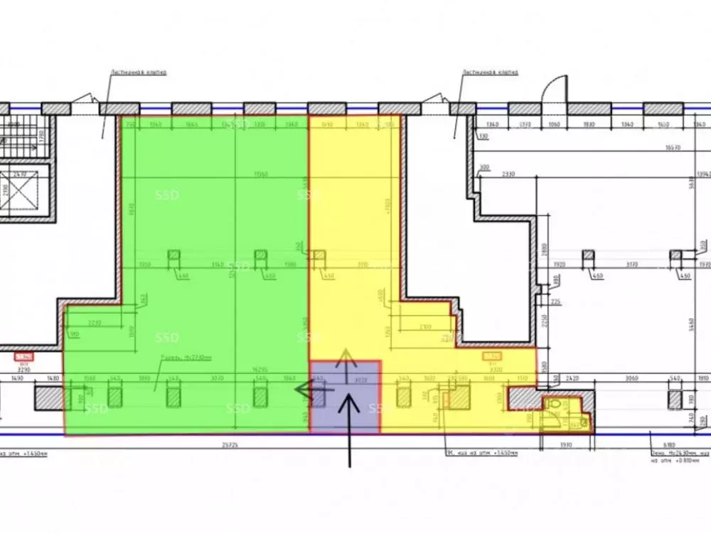 Торговая площадь в Москва Трифоновская ул., 4 (160 м) - Фото 2