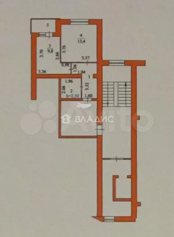 1-к. квартира, 33,7 м, 6/10 эт. - Фото 0