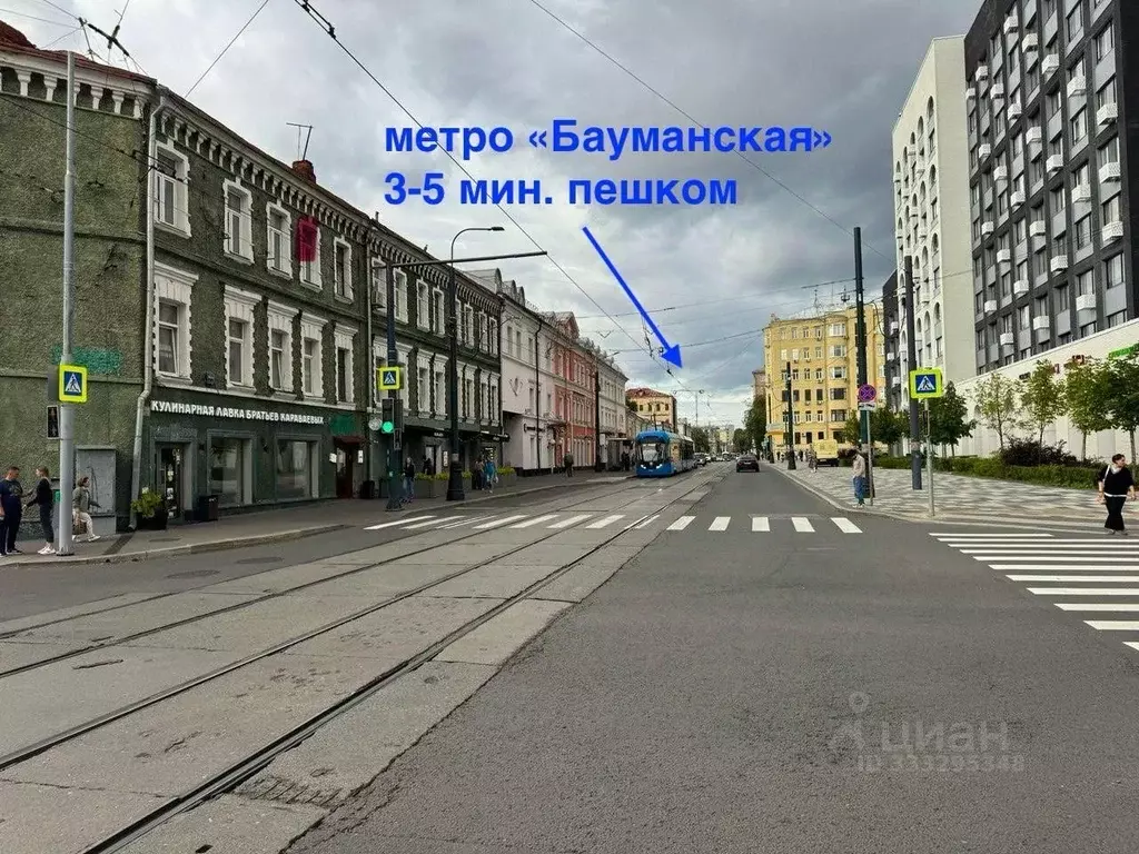 2-к кв. Москва Бауманская ул., 58А (42.0 м) - Фото 1