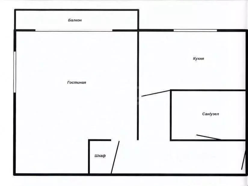 1-к кв. Иркутская область, Ангарск 94-й кв-л, 10 (31.0 м) - Фото 1