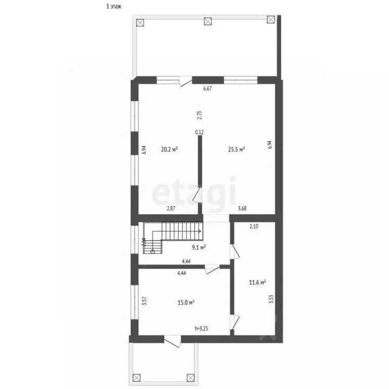 Дом в Башкортостан, Стерлитамак ул. Володина (165 м) - Фото 1