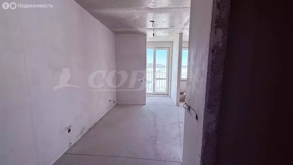 Квартира-студия: деревня Патрушева, улица Николая Гоголя, 9 (26.5 м) - Фото 2