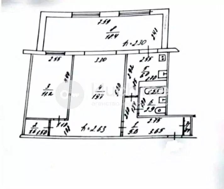 3-к кв. Татарстан, Казань ул. Рихарда Зорге, 15 (65.8 м) - Фото 2