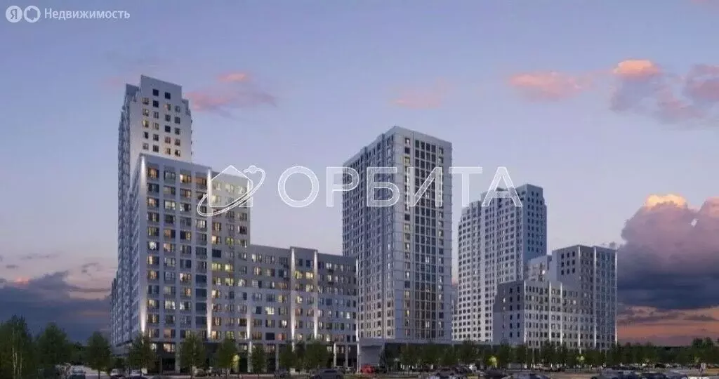 Квартира-студия: Тюмень, улица Евгения Войнова, 3 (22.5 м) - Фото 1