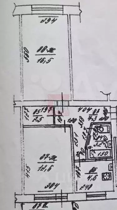 2-к кв. Калининградская область, Калининград ул. Подполковника ... - Фото 1