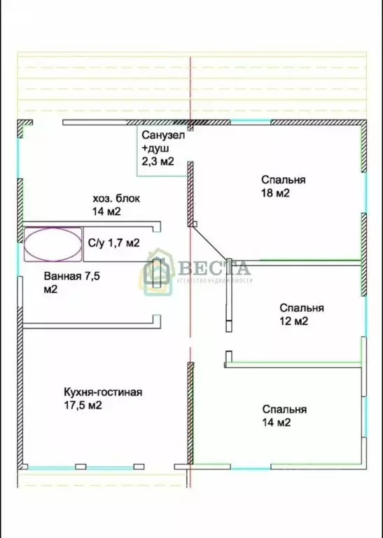 Дом в Выборгский район, Гончаровское сельское поселение, ДНТ ... - Фото 2