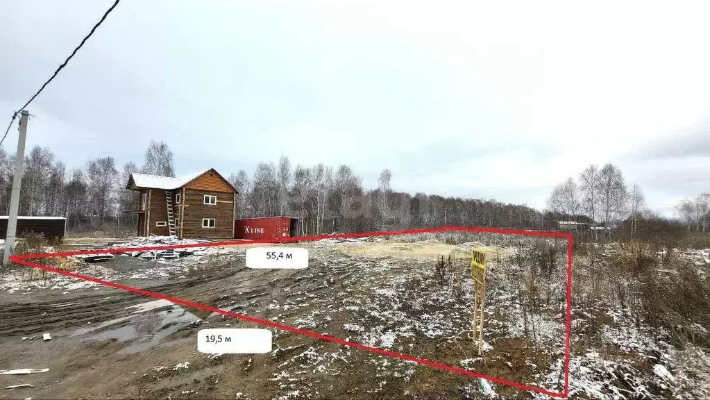 Участок в Тюменская область, Тюмень Поле Чудес садовое товарищество, ... - Фото 1