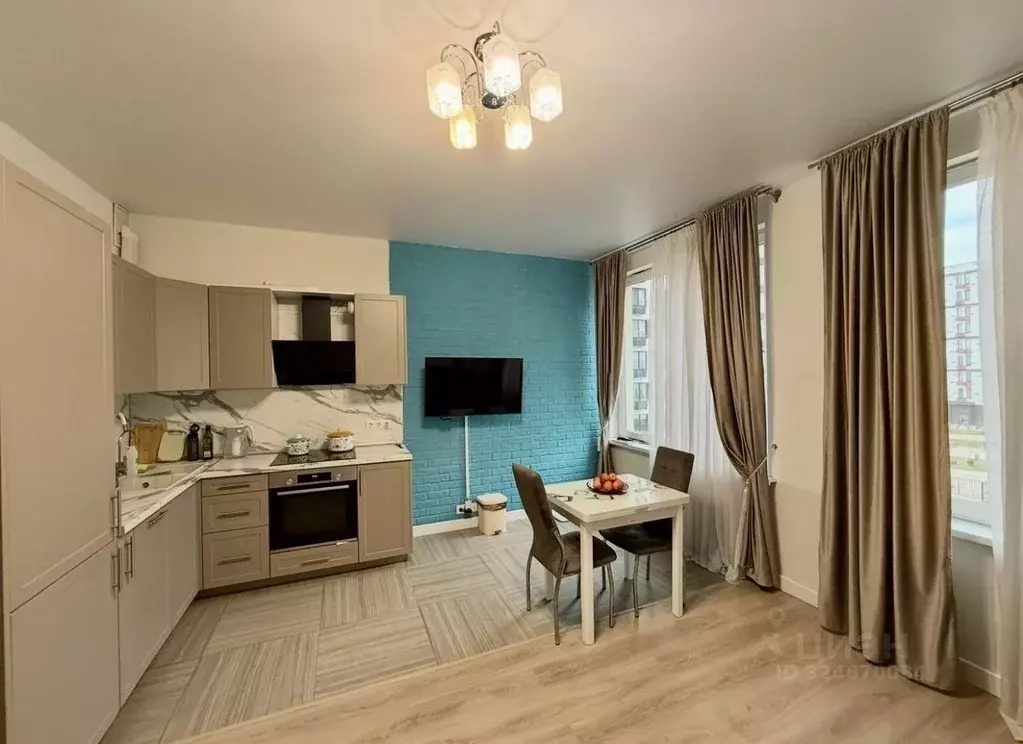 Студия Москва просп. Магеллана, 1 (31.2 м) - Фото 1