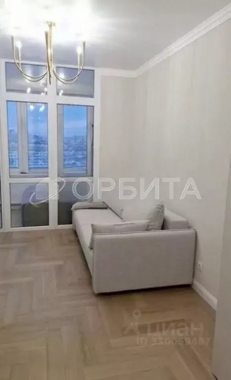 Студия Тюменская область, Тюмень ул. Эльвиры Федоровой, 1 (28.0 м) - Фото 2