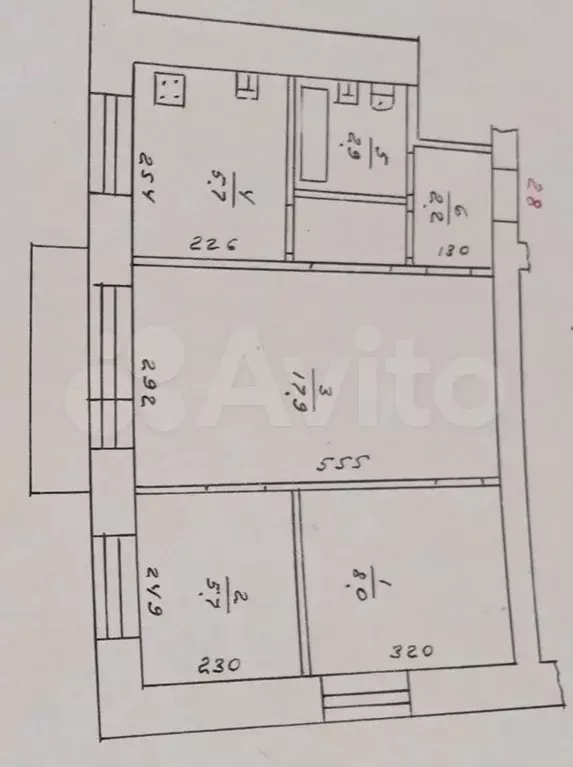 2-к. квартира, 43 м, 3/5 эт. - Фото 0