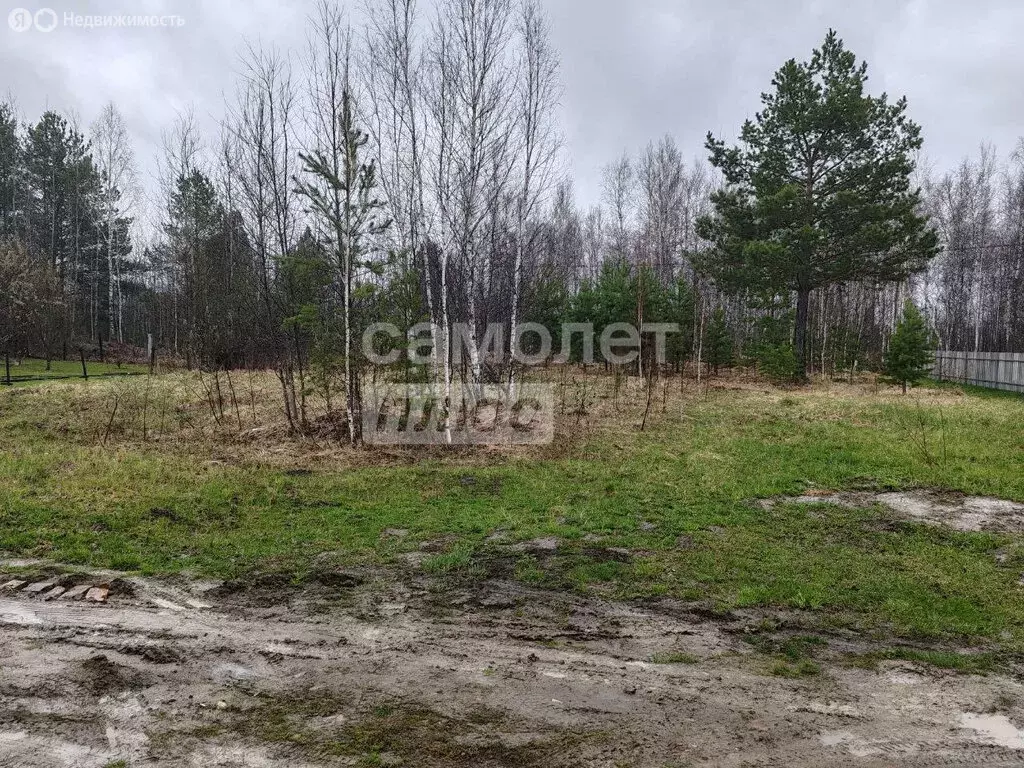 Участок в Тюменский район, деревня Ушакова, микрорайон Молодёжный (12 ... - Фото 0