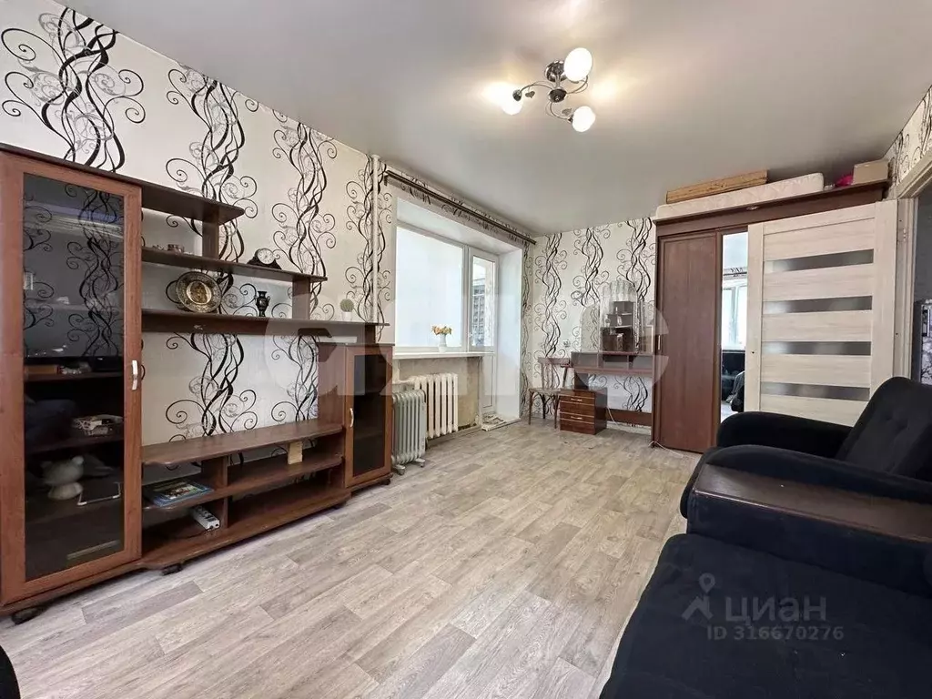 1-к кв. Тульская область, Тула ул. Седова, 31Б (32.3 м) - Фото 0