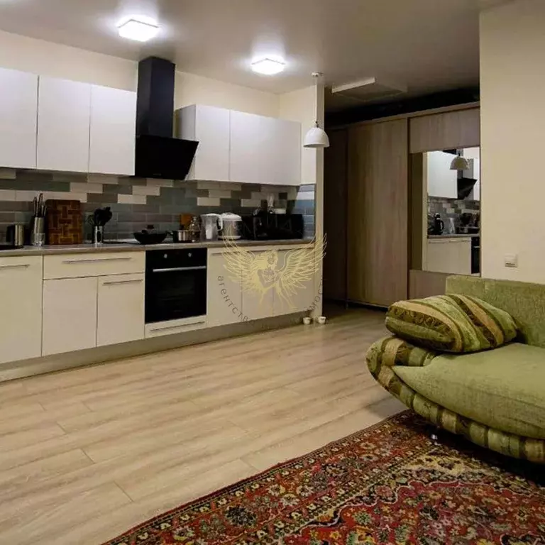 Студия Белгородская область, Белгород ул. Семейная, 13 (31.2 м) - Фото 1