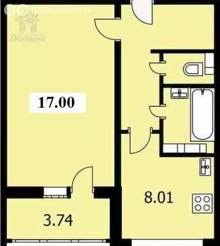 1-комнатная квартира: Воронеж, Ростовская улица, 58/1 (37.9 м) - Фото 1