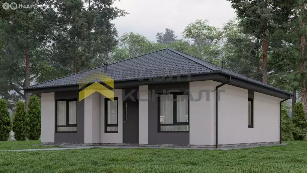 Дом в муниципальный округ Омский район, посёлок Иртышский (101.3 м) - Фото 1