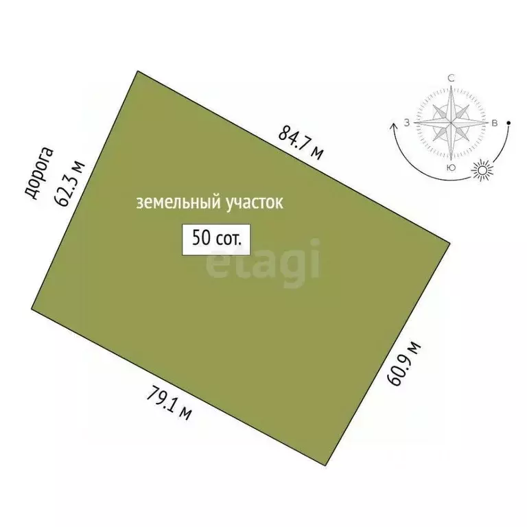 Участок в Тюменская область, Тюменский муниципальный округ, ... - Фото 2