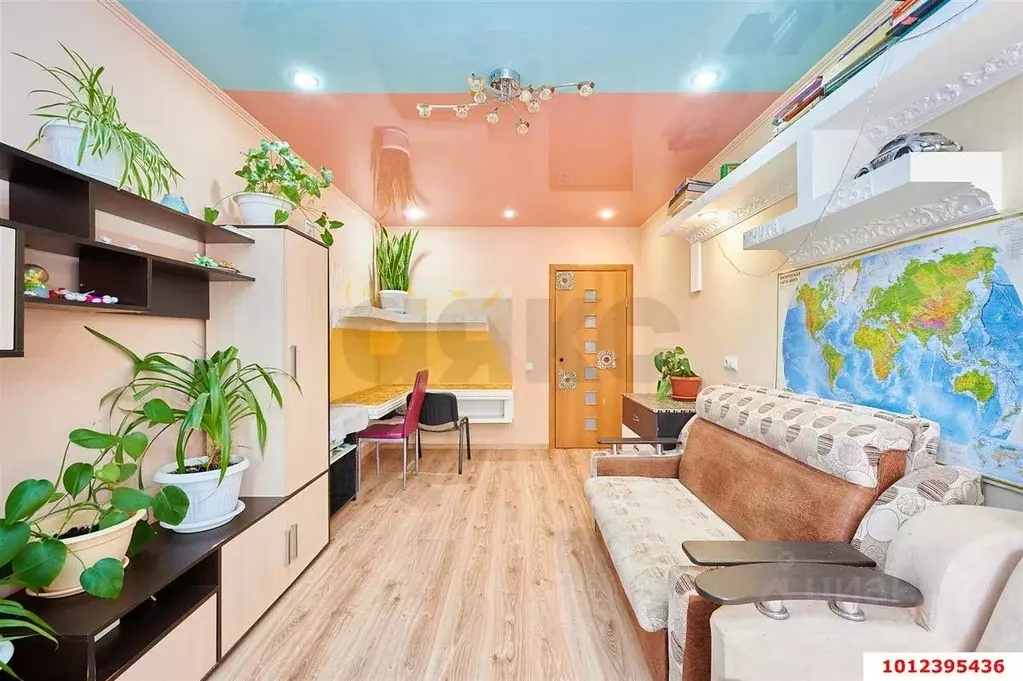 2-к кв. Краснодарский край, Краснодар Музыкальный мкр, ул. Имени ... - Фото 2