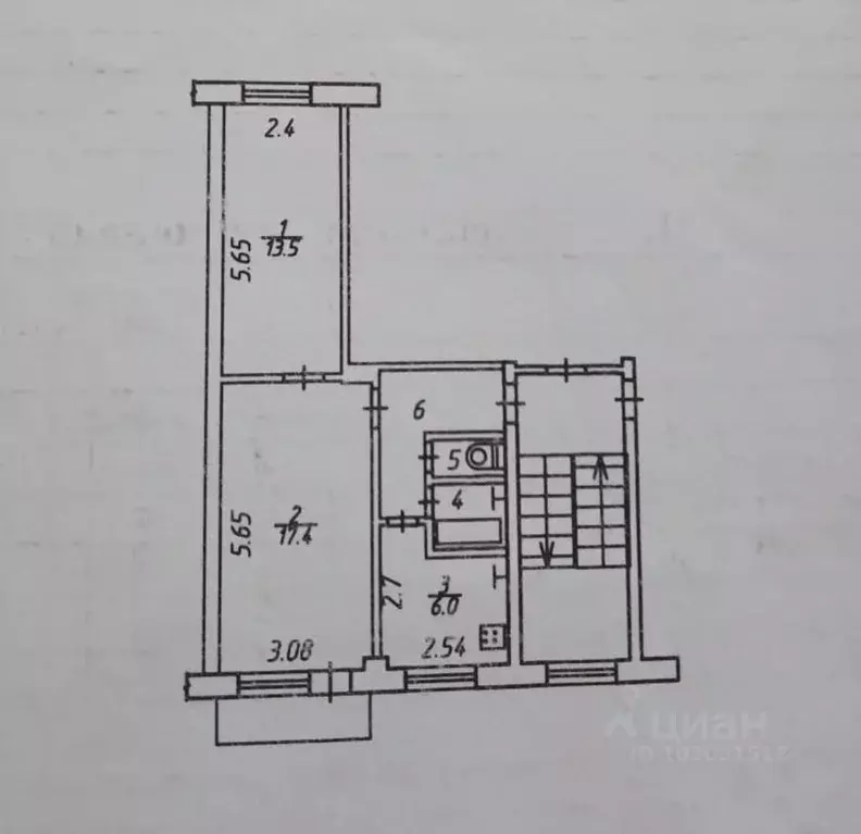2-к кв. Калужская область, Калуга Ромодановские Дворики мкр, ул. ... - Фото 2