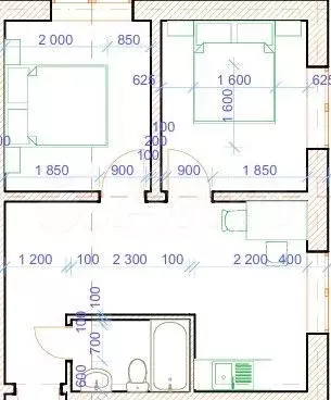 3-к. квартира, 45 м, 3/5 эт. - Фото 0