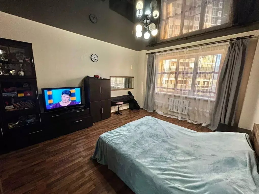 1-к кв. Краснодарский край, Краснодар Юбилейный мкр, ул. Думенко, 21/1 ... - Фото 1