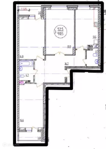 Продаётся 3-к квартира, 99 м - Фото 0