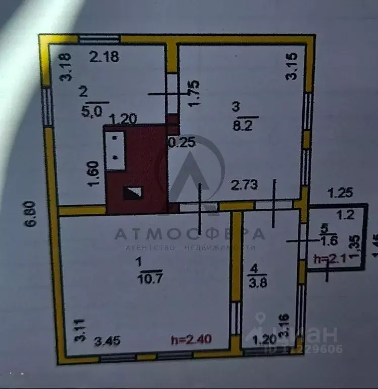 Дом в Краснодарский край, Апшеронский район, Нефтегорск пгт Красная ... - Фото 2