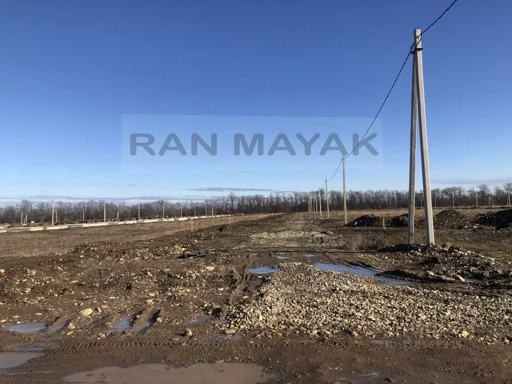 Участок в Адыгея, Майкоп городской округ, пос. Западный ул. Тополиная, ... - Фото 0
