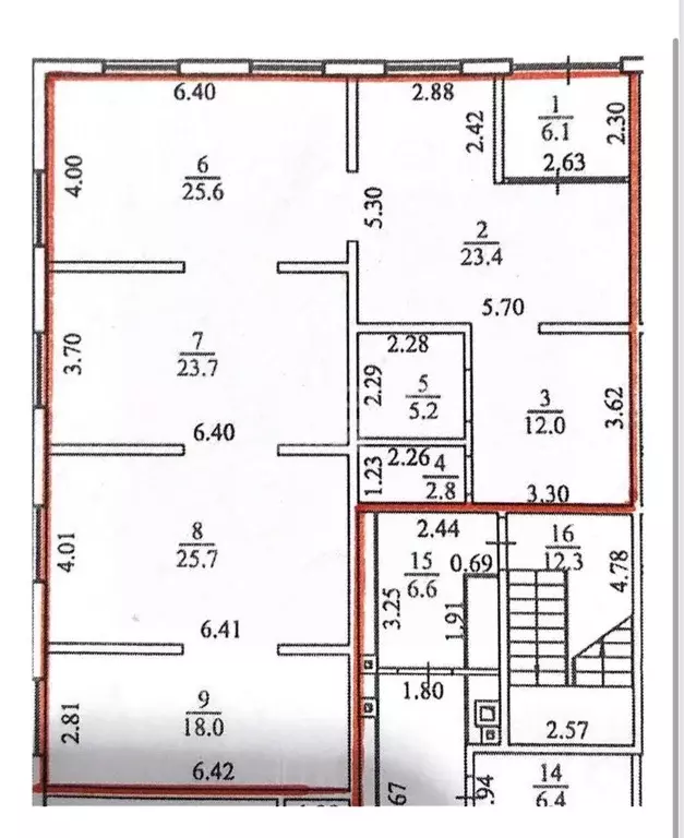 Офис в Краснодарский край, Новороссийск ул. Мурата Ахеджака, 3 (143 м) - Фото 1
