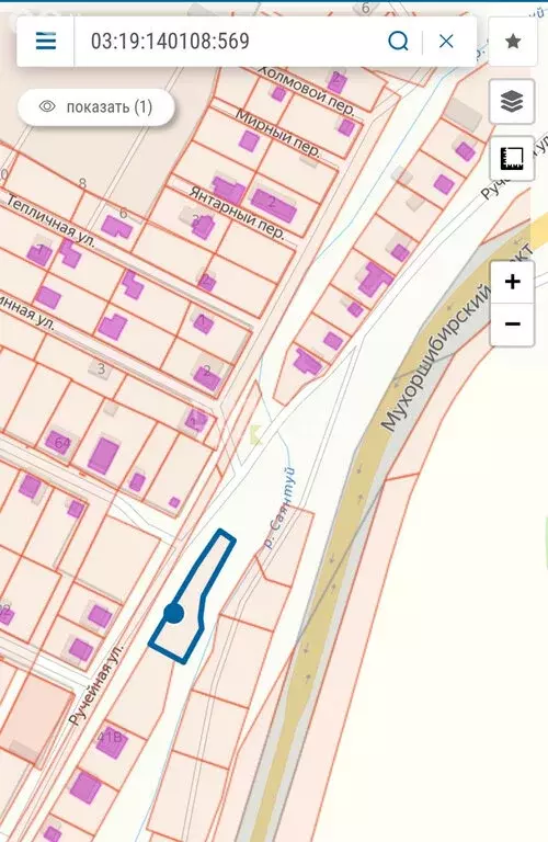 Участок в село Нижний Саянтуй, Ручейная улица (10 м) - Фото 2