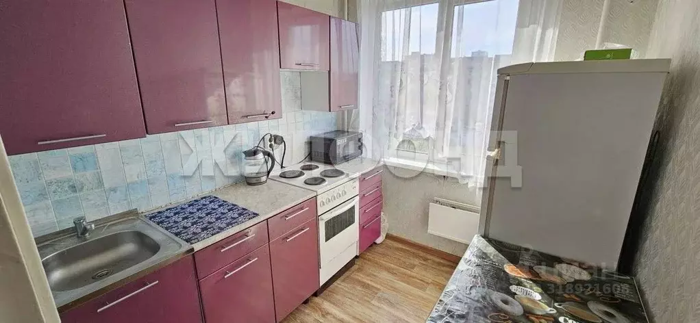 1-к кв. Новосибирская область, Новосибирск Киевская ул., 32 (30.1 м) - Фото 1