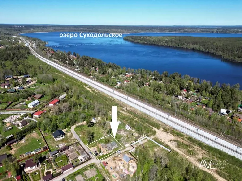 Участок в Ленинградская область, Приозерский район, Петровское с/пос, ... - Фото 1