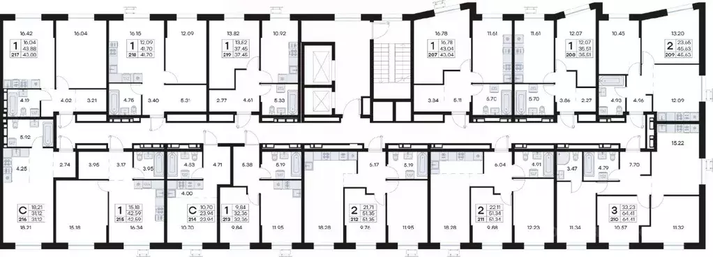 Студия Приморский край, Владивосток Катерная ул., 31/2 (31.12 м) - Фото 2