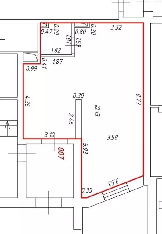 Помещение свободного назначения в Московская область, Красногорск ул. ... - Фото 2